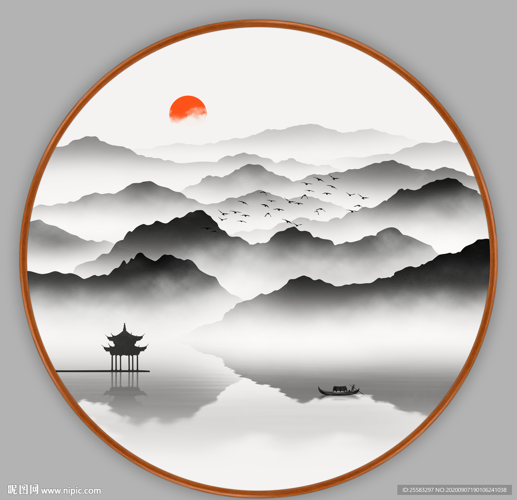 山水画