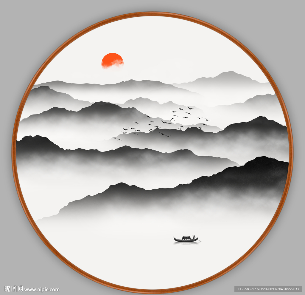 山水画