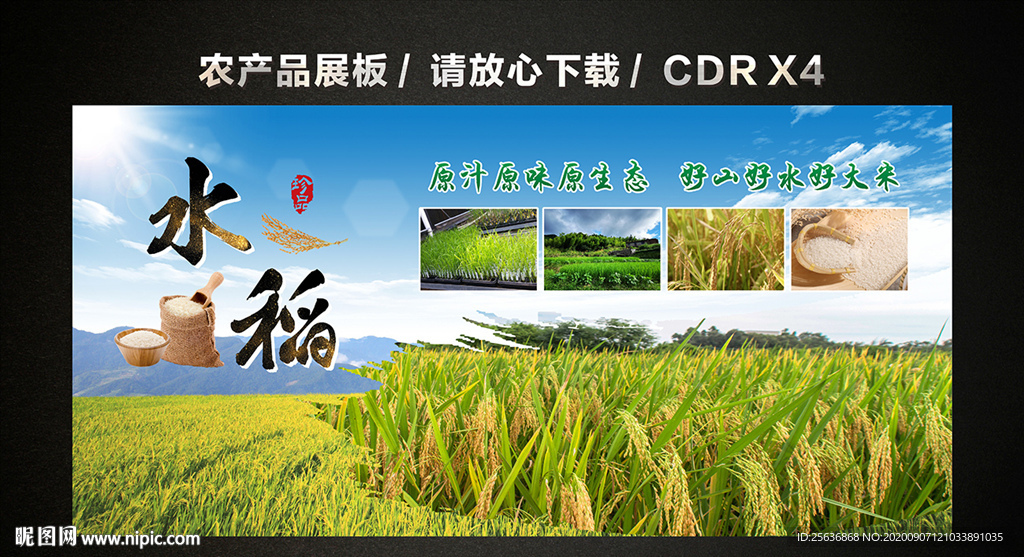 绿色农产品 花生五谷杂粮水稻