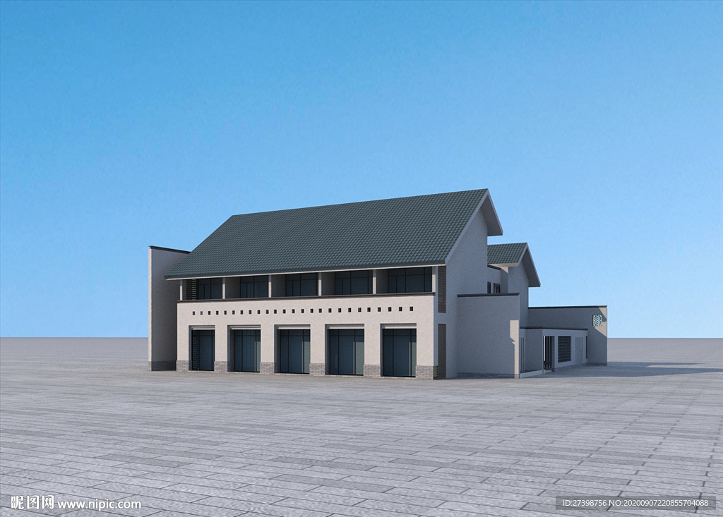 现代中式建筑