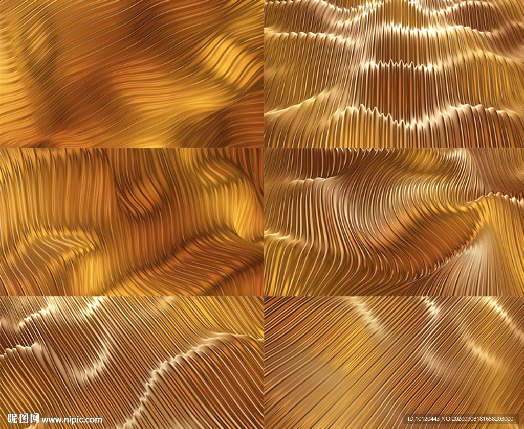 多张高清金色纹理壁纸背景