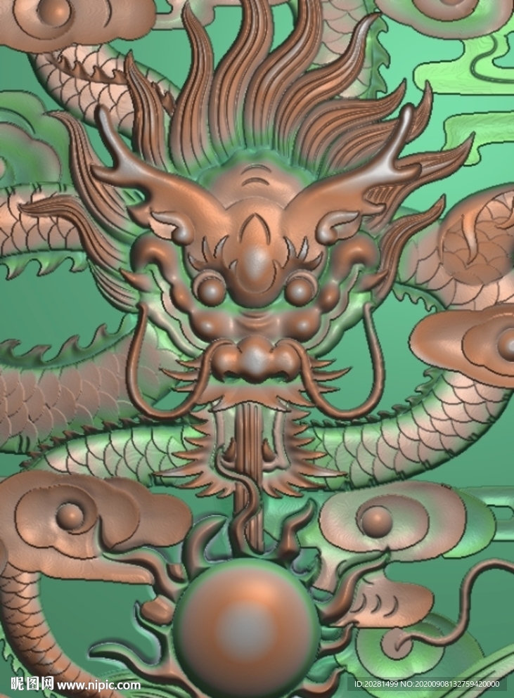龙牌精雕图