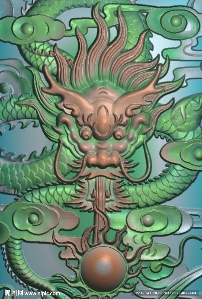 龙牌精雕图