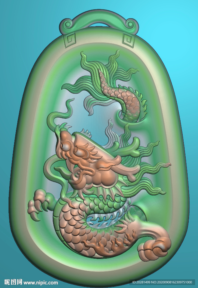 龙牌精雕图