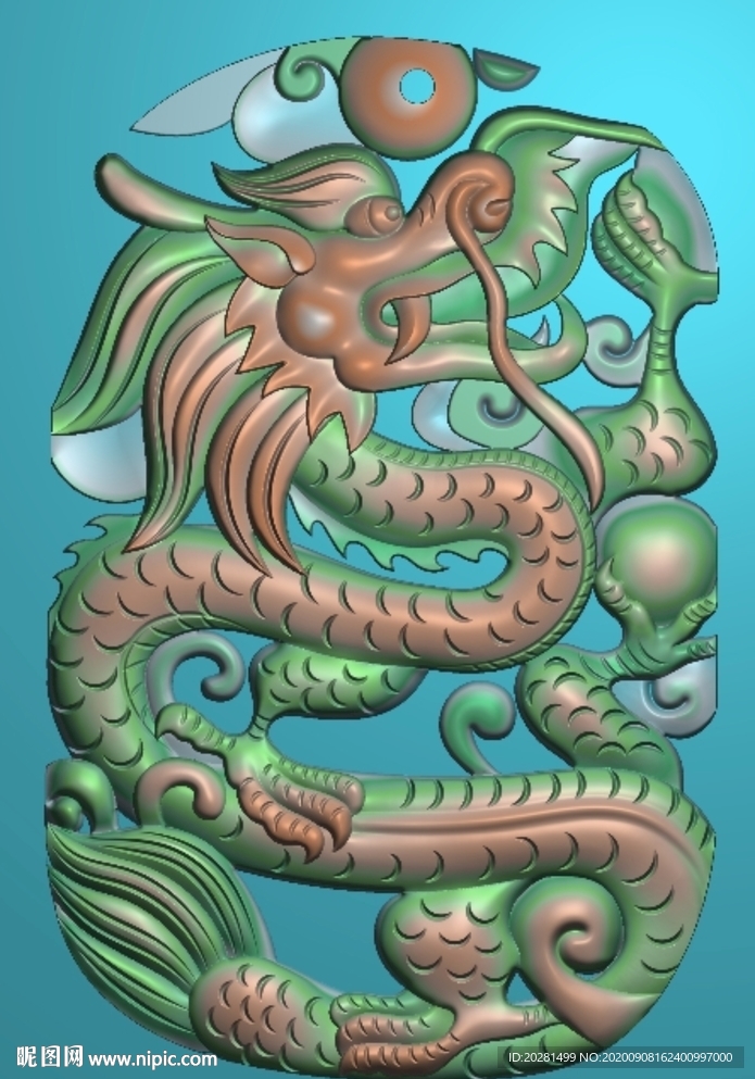 龙牌精雕图
