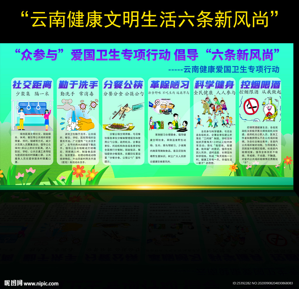 云南健康文明生活六条新风尚