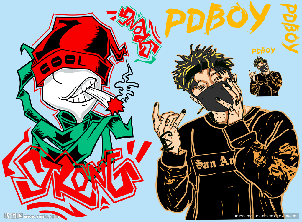 口罩男孩