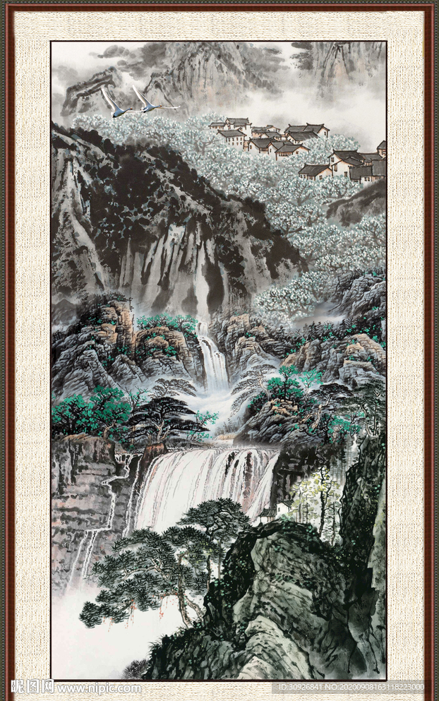 国画山水