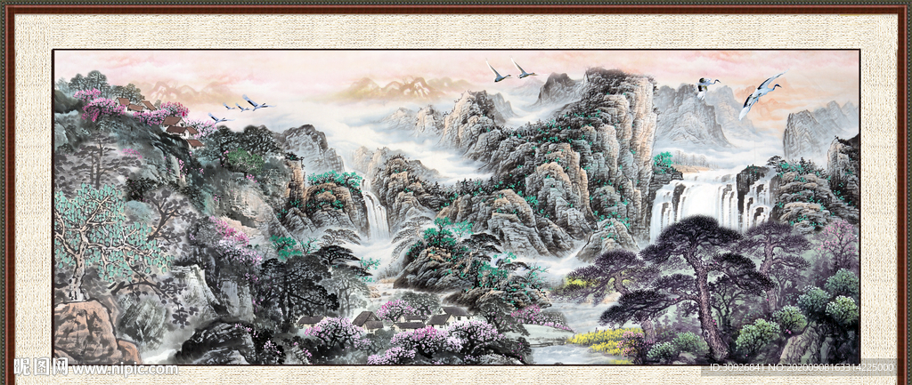 国画山水