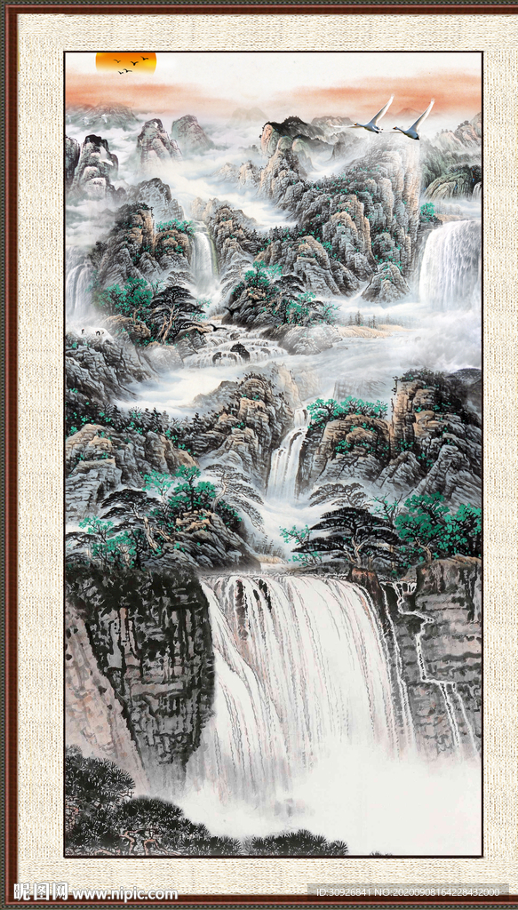 国画山水