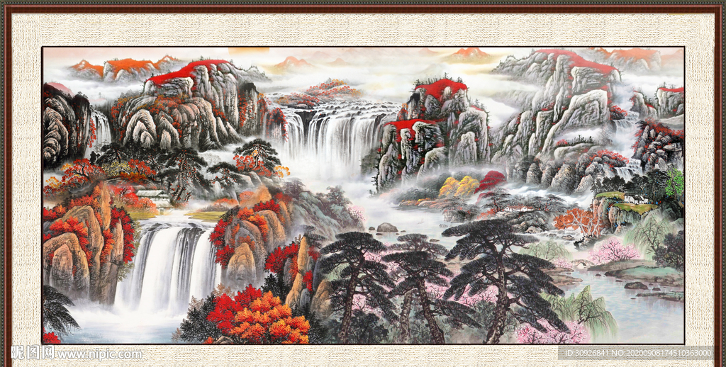 国画山水