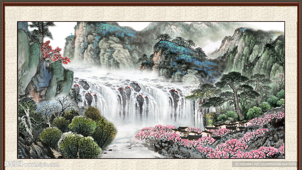 国画山水