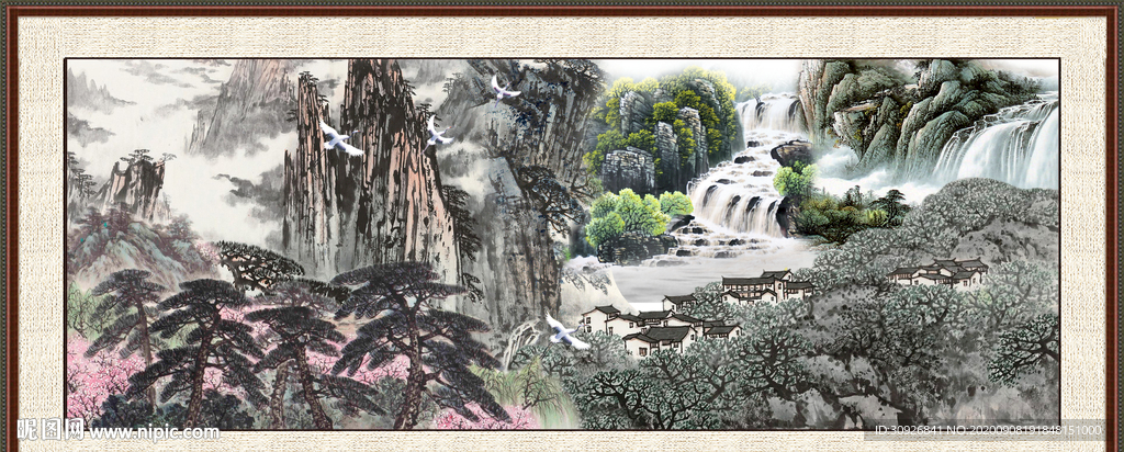 国画山水