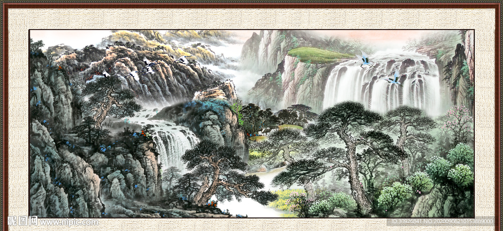 国画山水