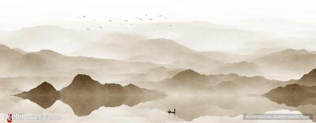 山水画