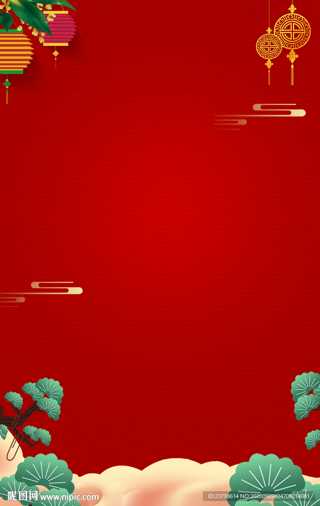 红色喜庆背景