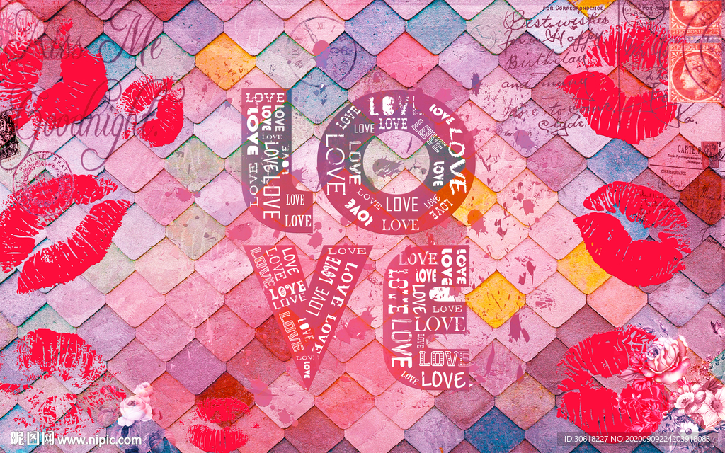 网红拍照北欧背景墙