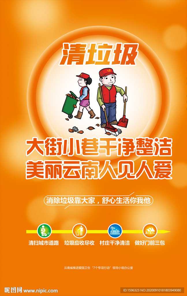 爱国卫生七个专项行动清垃圾