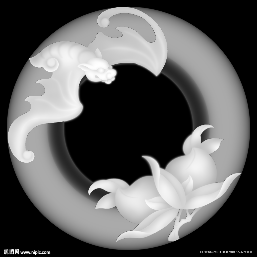 烟灰缸灰度图