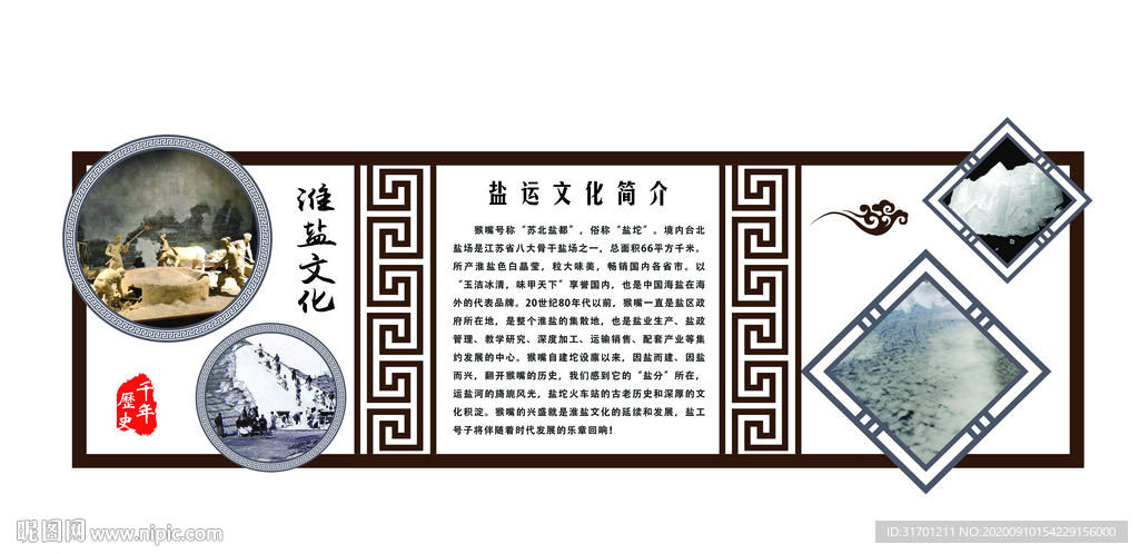 淮盐文化墙