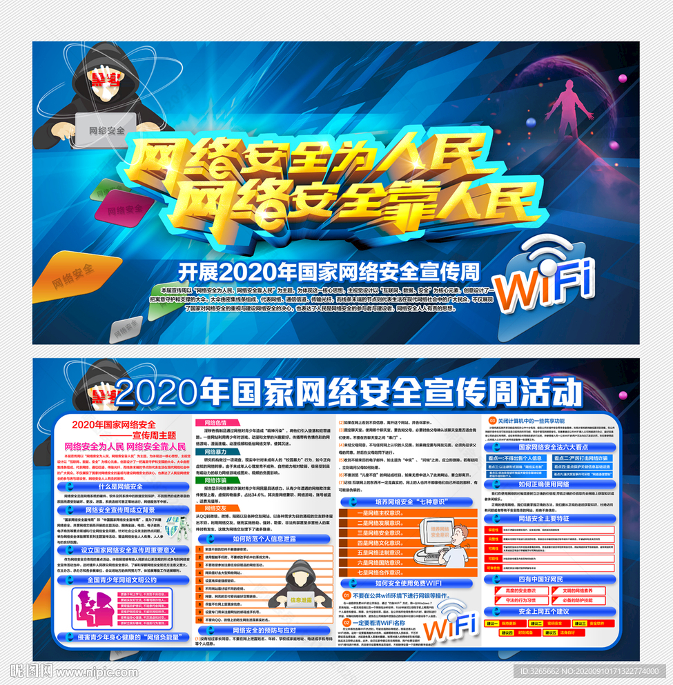 2020年网络安全宣传周展板