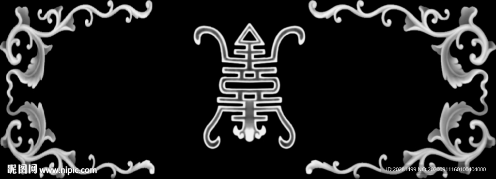 花边灰度图