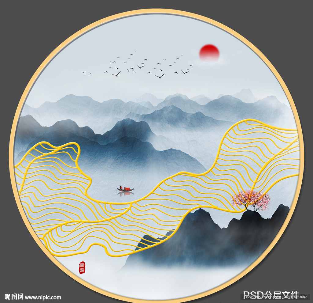 水墨装饰画