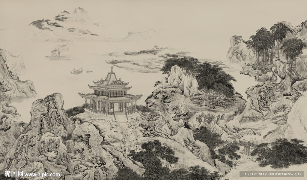 新中式国画