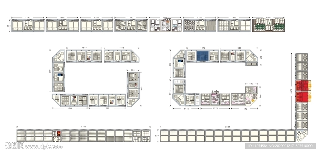 珠宝陈列道具设计