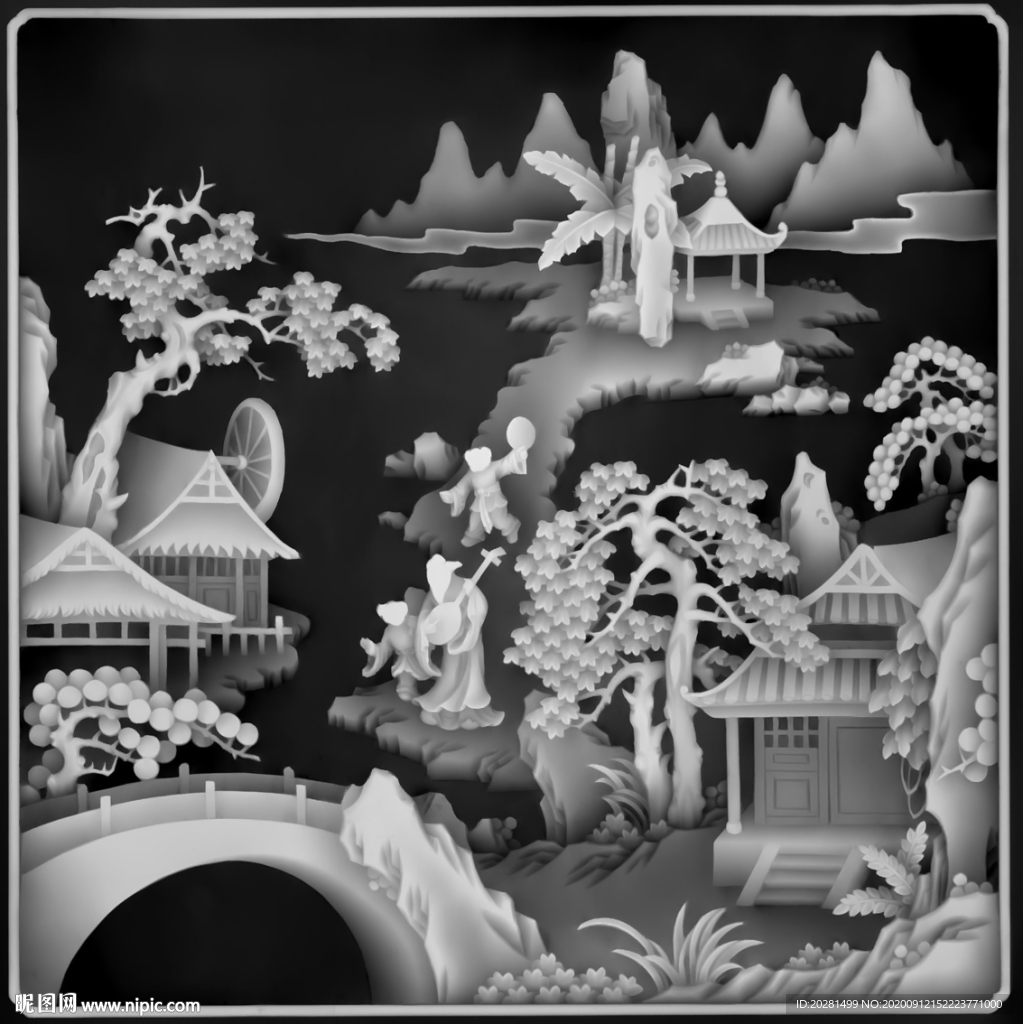 山水人物