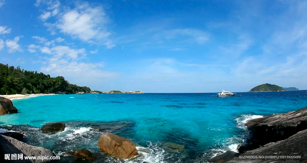 热带海滩风景