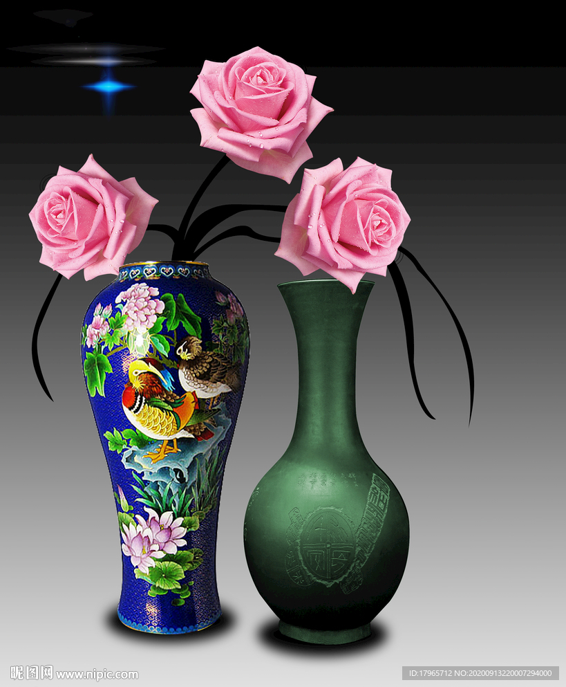 花瓶装饰画