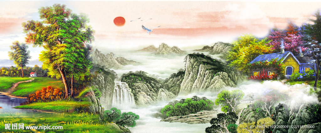 油画风景