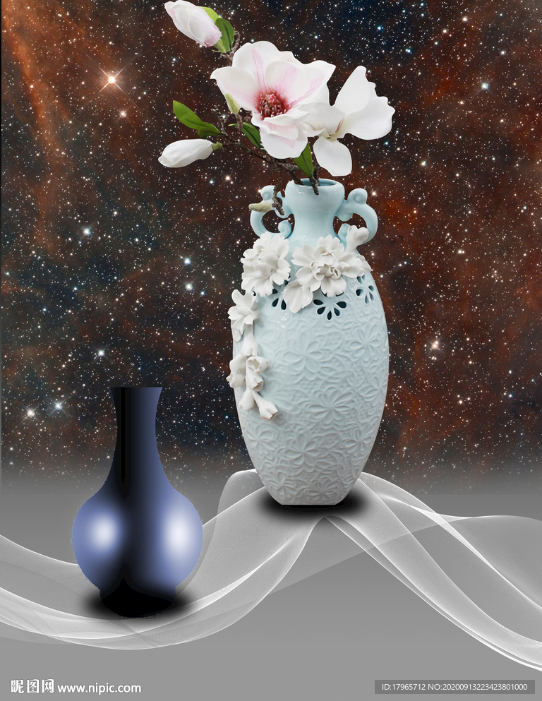 花瓶装饰画