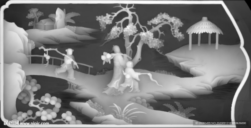 山水人物