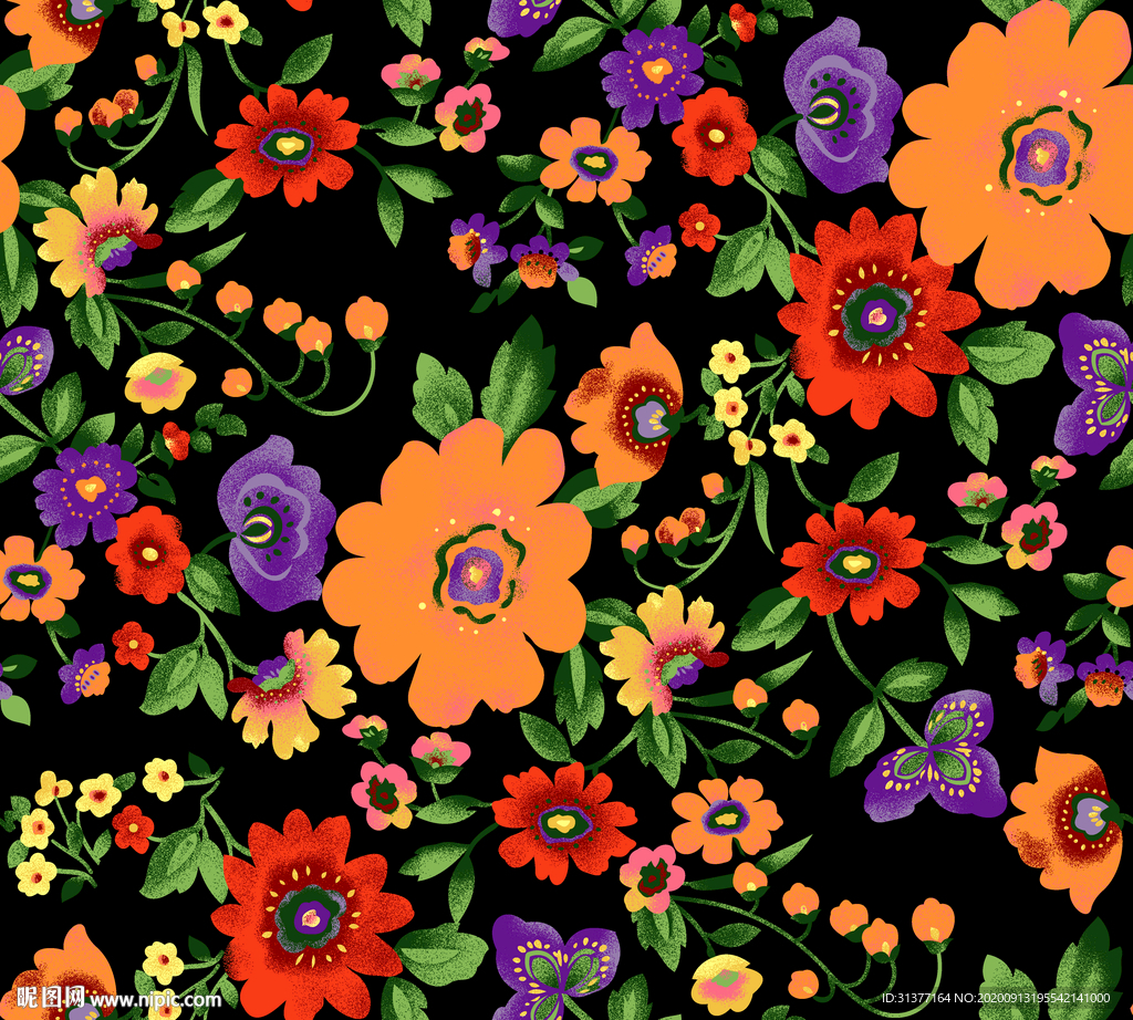 泥点叶子植物花型