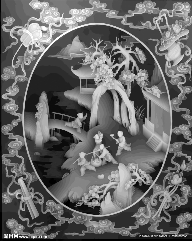 山水人物