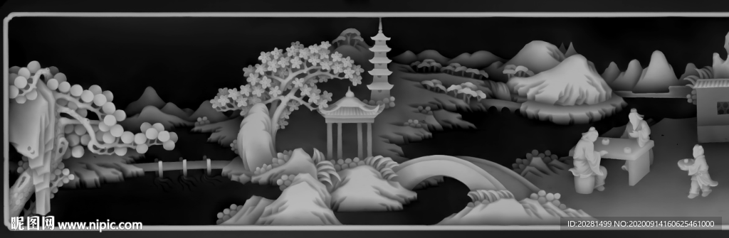 山水人物