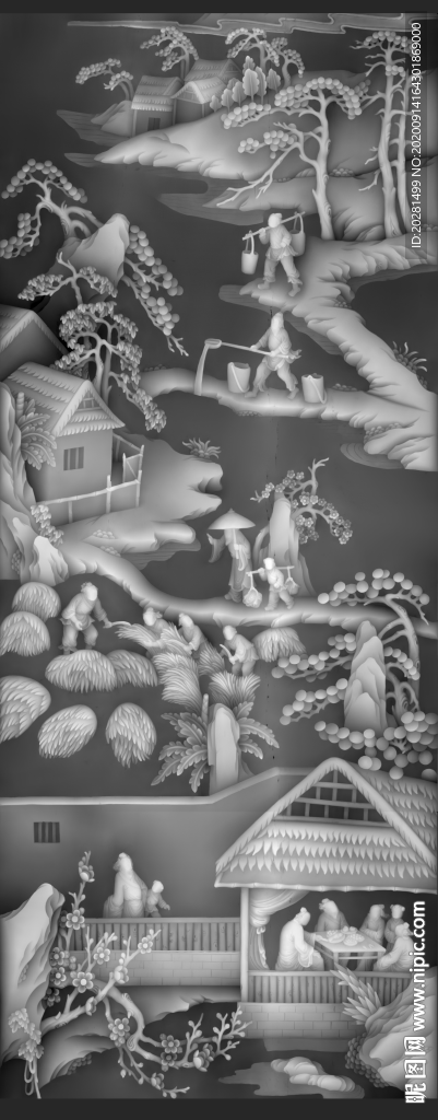 山水人物