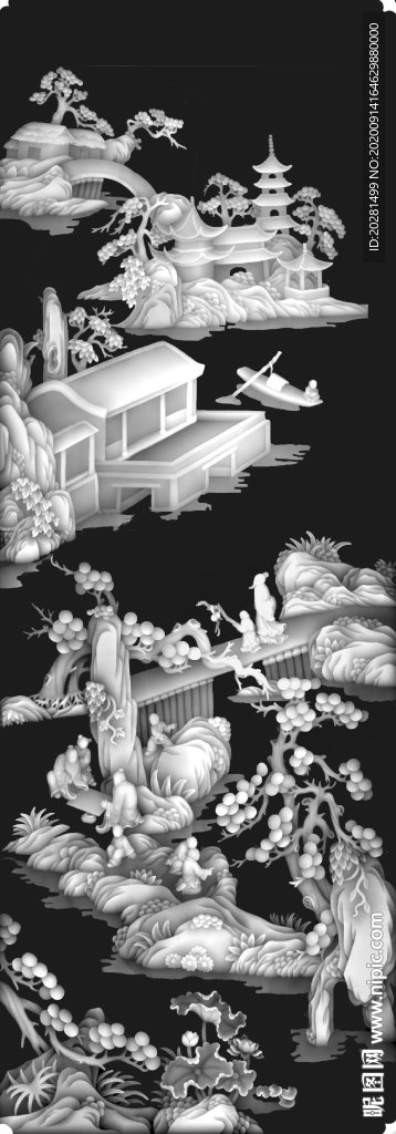 山水人物