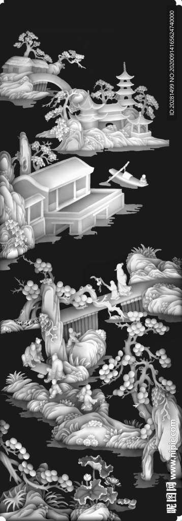 山水人物