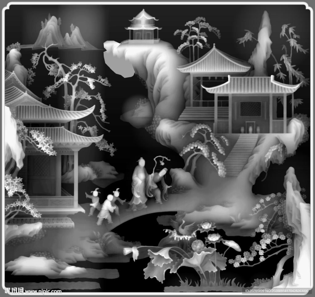 山水人物