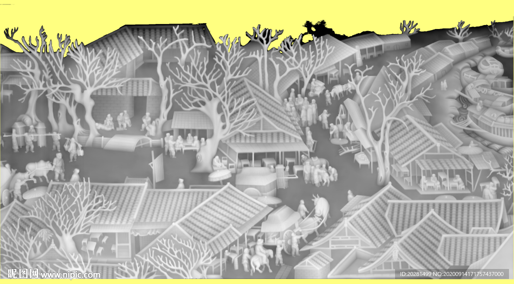 山水人物