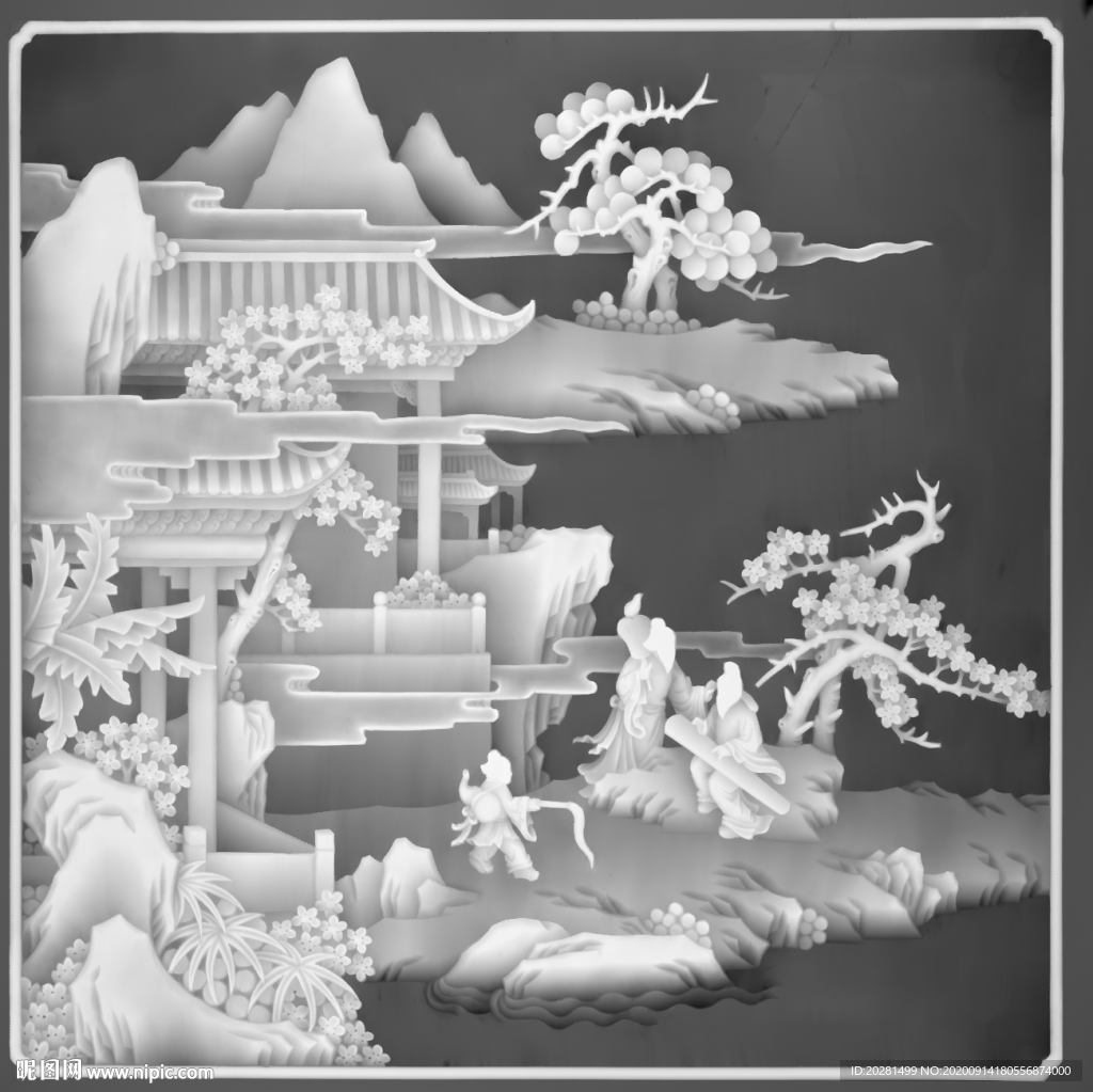 山水人物
