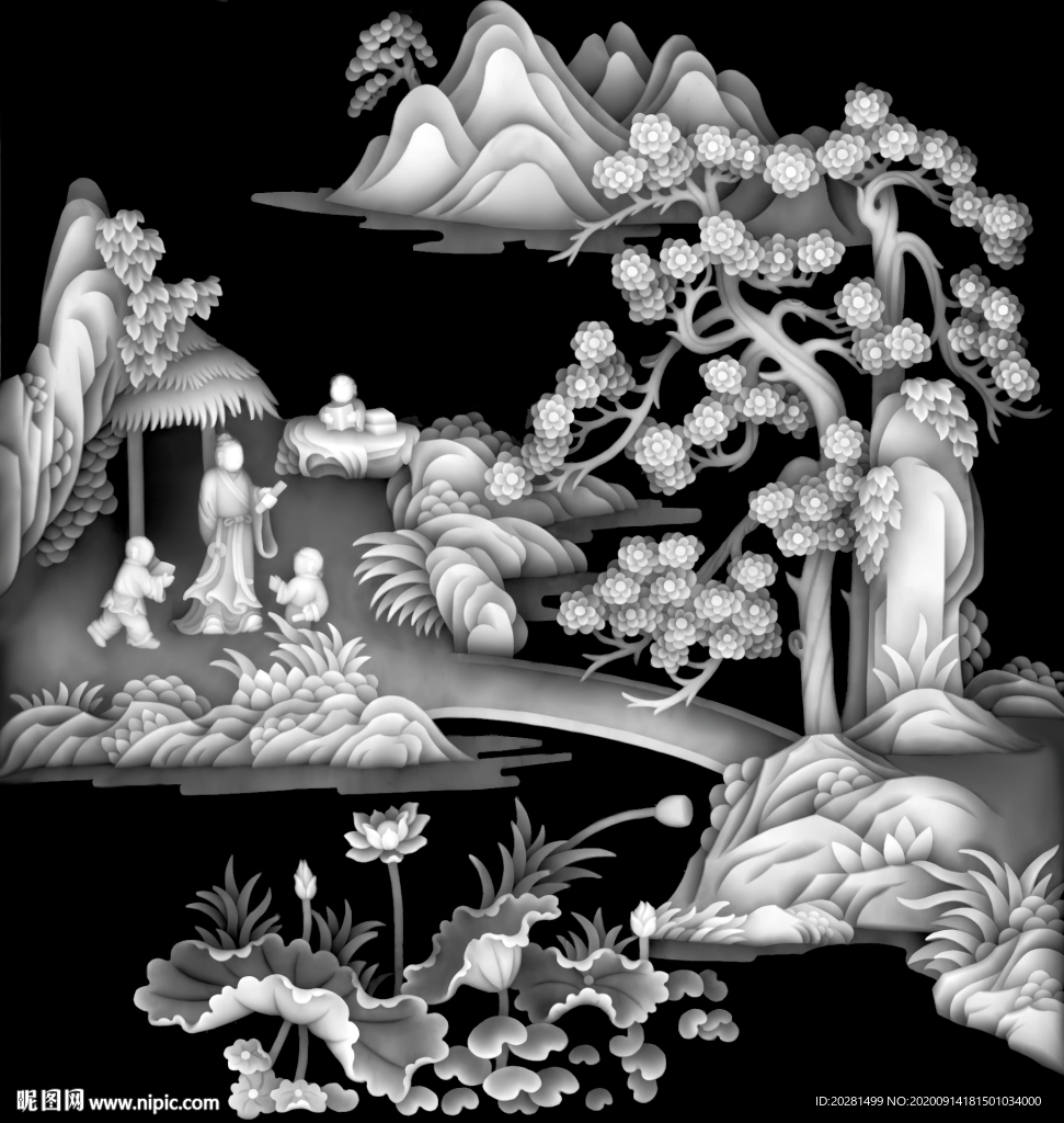 山水人物