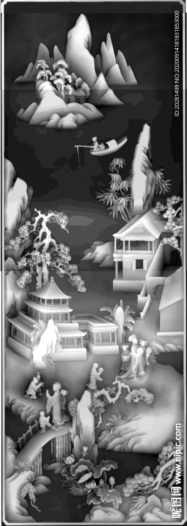 山水人物