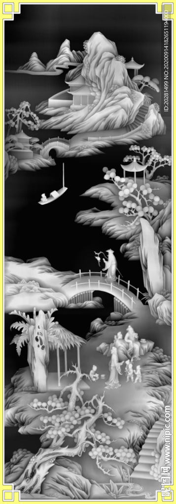 山水人物