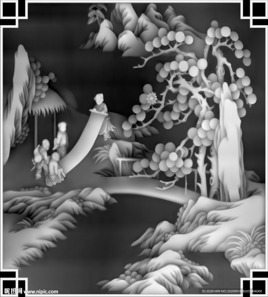 山水人物