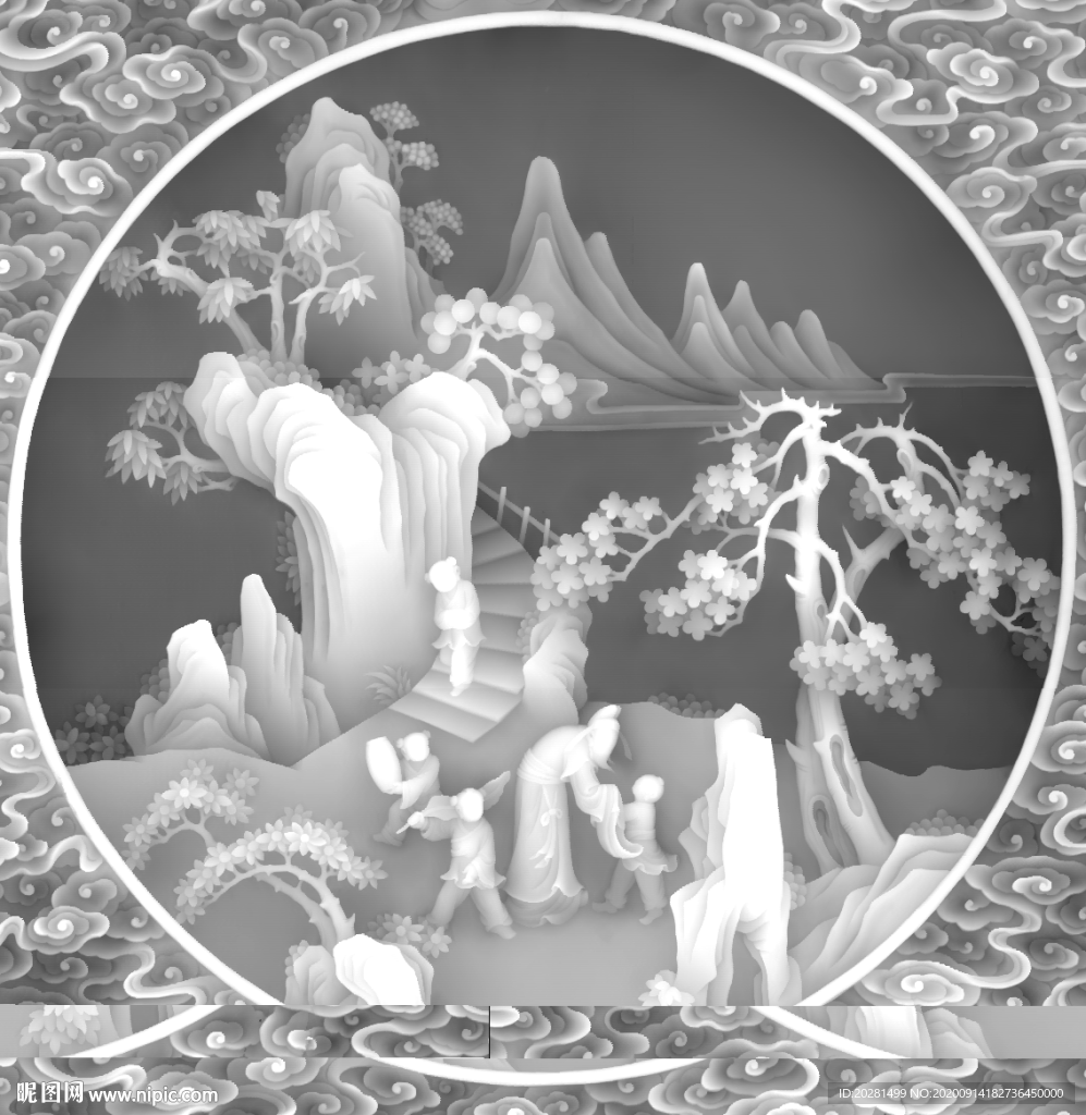 山水人物