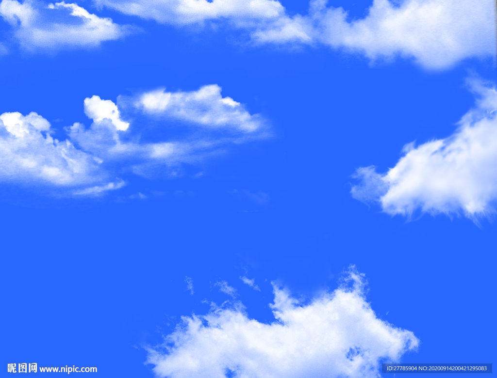蓝天白云